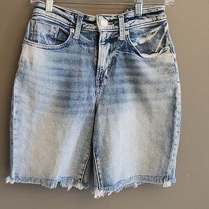 Maurices Blue Denim Shorts